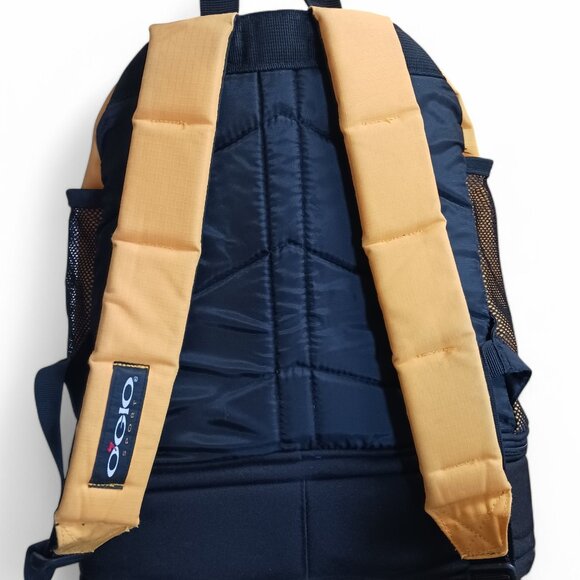 Vintage OGIO Sport Backpack with Insulated Cooler – Yellow and Black Hiking Bag - Picture 11 of 16